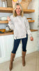 The Tatum Acid Wash Exposed-Seam Fleece Sweatshirt *DEAL