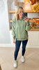The Tatum Acid Wash Exposed-Seam Fleece Sweatshirt *DEAL
