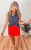 Solid On The Go Daily Short 4" Inseam | SALTY WAVE (5 COLORS)