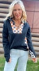The Checkmate Spooky Delaney Half-Zip Pullover | SALTY WAVE *START SHIP DATE: OCT 20TH (DEAL)