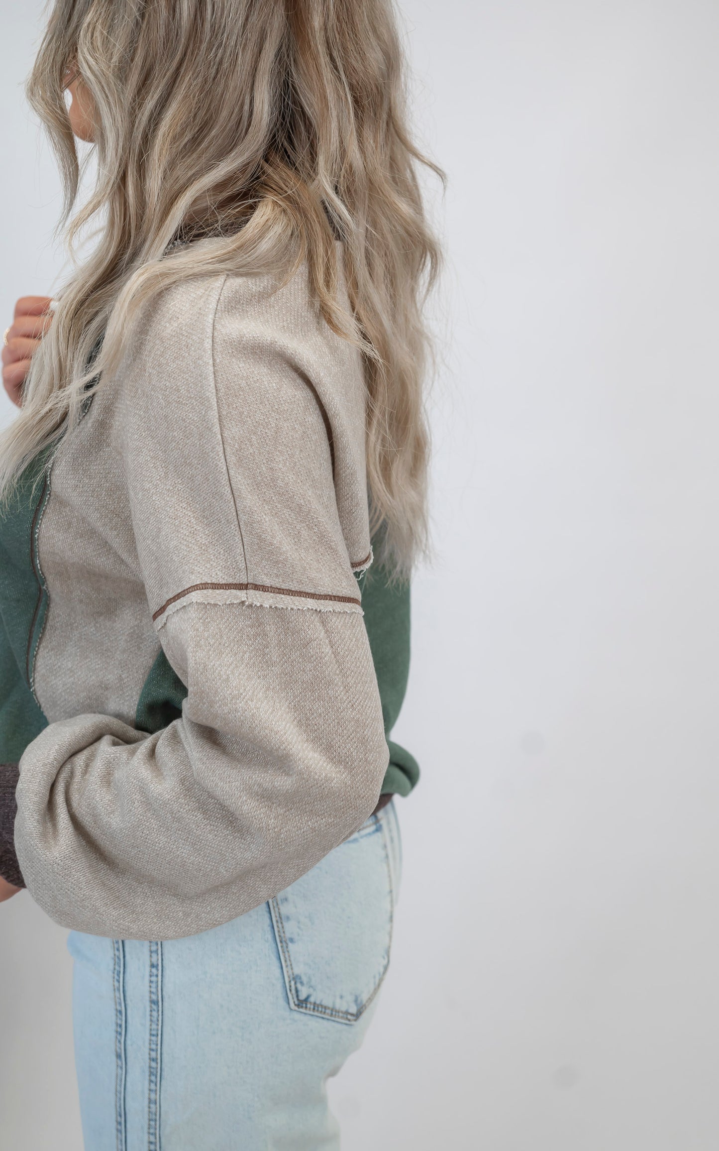 Ooh Lala Color Block Sweater
