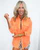 Distressed Fringed Oversize Jacket (2 COLORS)