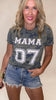 Mama 07 Varsity Camo Graphic T-shirt