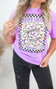 Spooky Season Guest Check Garment Graphic T-shirt
