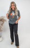 Patchwork Phantom Garment Graphic T-shirt
