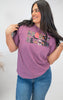 Patchwork Spooky Season Garment Graphic T-shirt