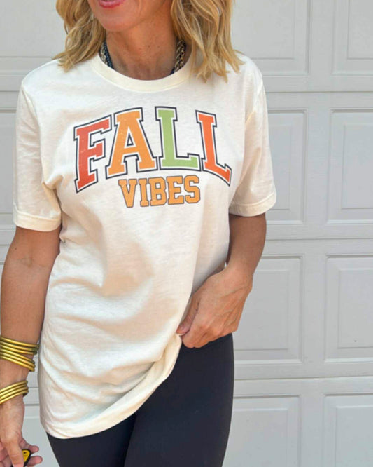 Hello Fall Vibes Graphic T-shirt
