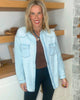 Relaxed Fit Button Down Denim Shirt | RISEN