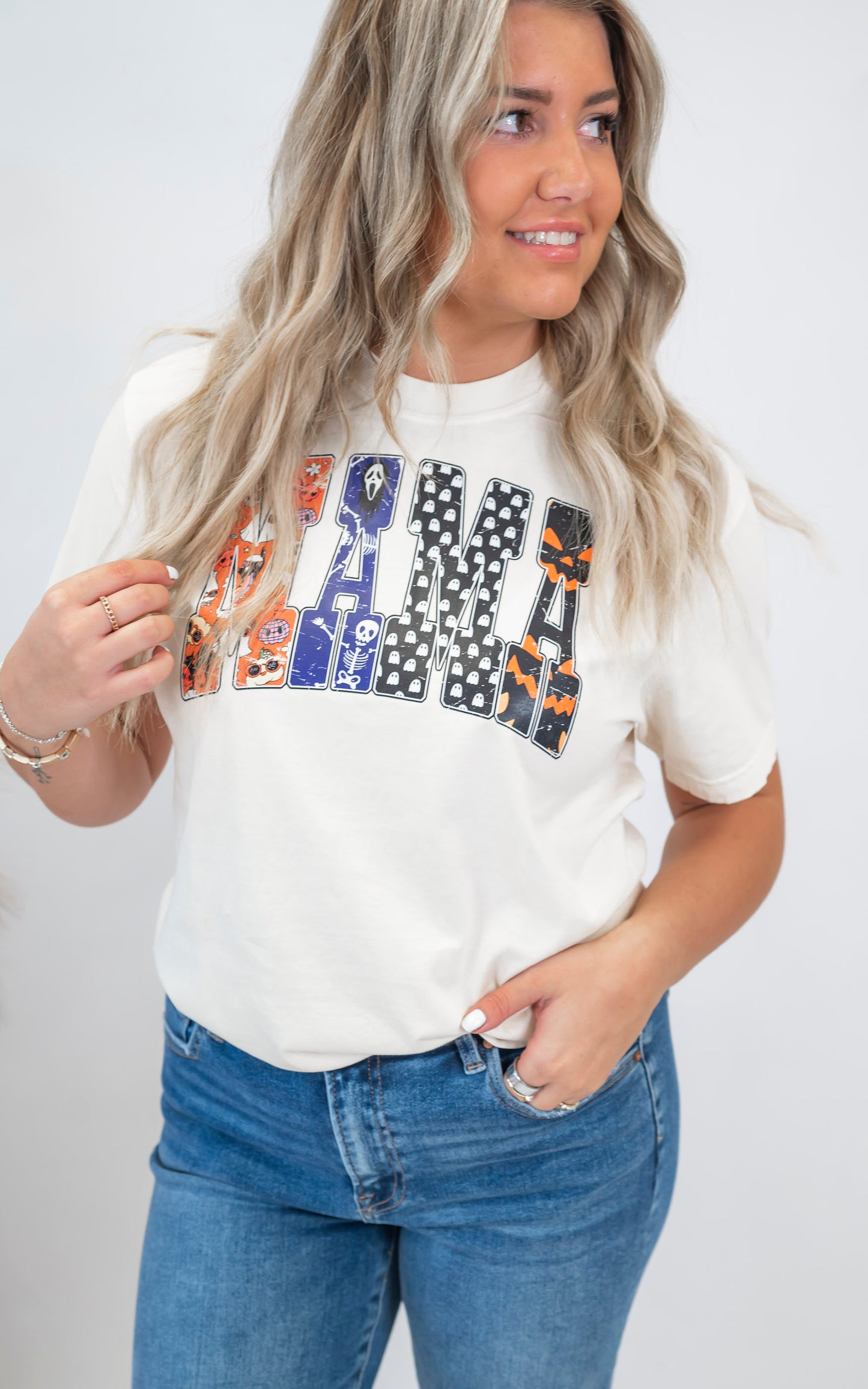 Pumpkin Patch Mama Garment Graphic T-shirt