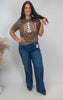 Autumn Vibes Mama Graphic T-shirt