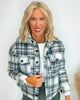 Soft Plaid Fleece Jacket