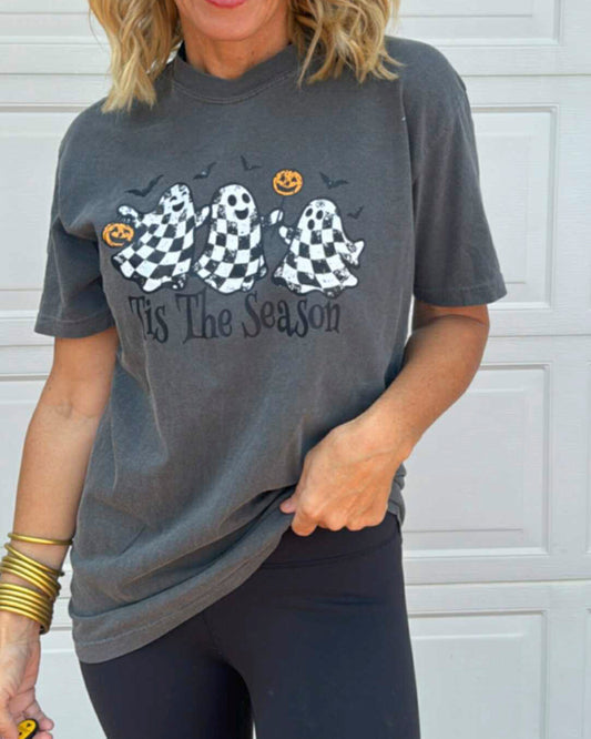 ’Tis The Spooky Season Garment Graphic T-shirt