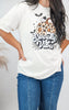 Spooky Leopard Pumpkin Garment Graphic T-shirt