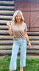 The Lynne Ultra Soft Heathered Vneck T-Shirt | SALTY WAVE *PREORDER - START SHIP DATE: OCT 28TH