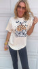 Spooky Leopard Pumpkin Garment Graphic T-shirt
