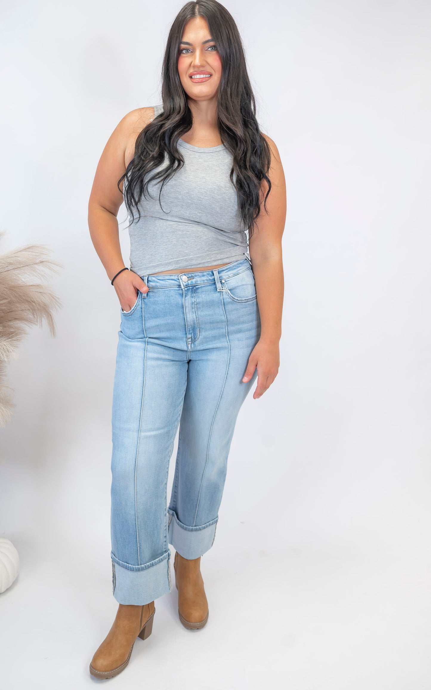 Athleisure Built-in Bra Rib Tank Top (7 COLORS)