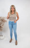 Light Wash Classic High Rise Skinny Jeans