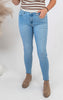 Light Wash Classic High Rise Skinny Jeans