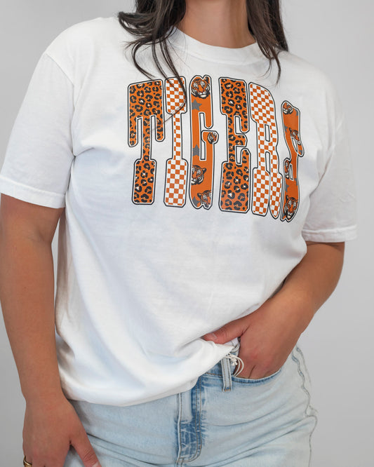 Game Day Tigers Garment Graphic T-shirt