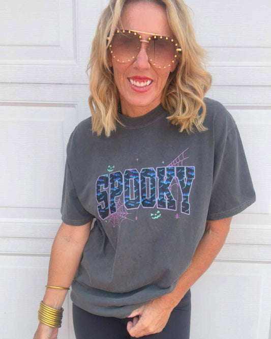 Neon Spooky Garment Graphic T-shirt