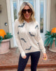 Going Batty Long Sleeve Hoodie Top