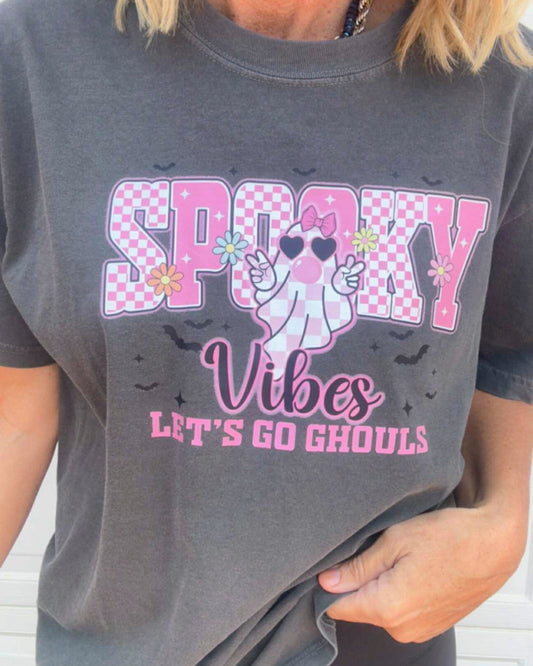 Let’s Go Ghouls Garment Graphic T-shirt
