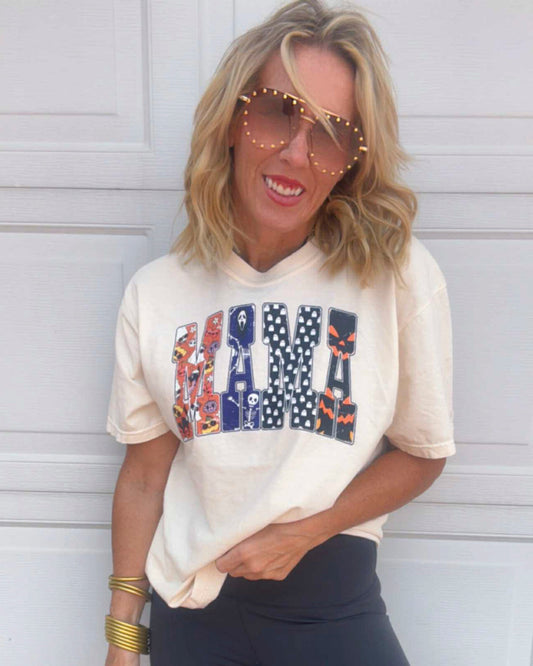 Pumpkin Patch Mama Garment Graphic T-shirt