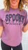 Spidery Spooky Season Garment Graphic T-shirt