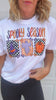 Witchy Ghost Pumpkin Garment Graphic T-shirt