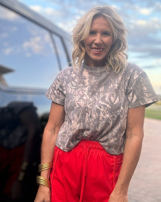 The Signature Cropped Camo Tee | Salty Wave *START SHIP DATE: OCT 18TH (DEAL)