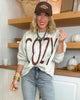 COZY Crew Neck Graphic Sweatshirt