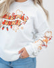 christmas junkie graphic sweatshirt on white background
