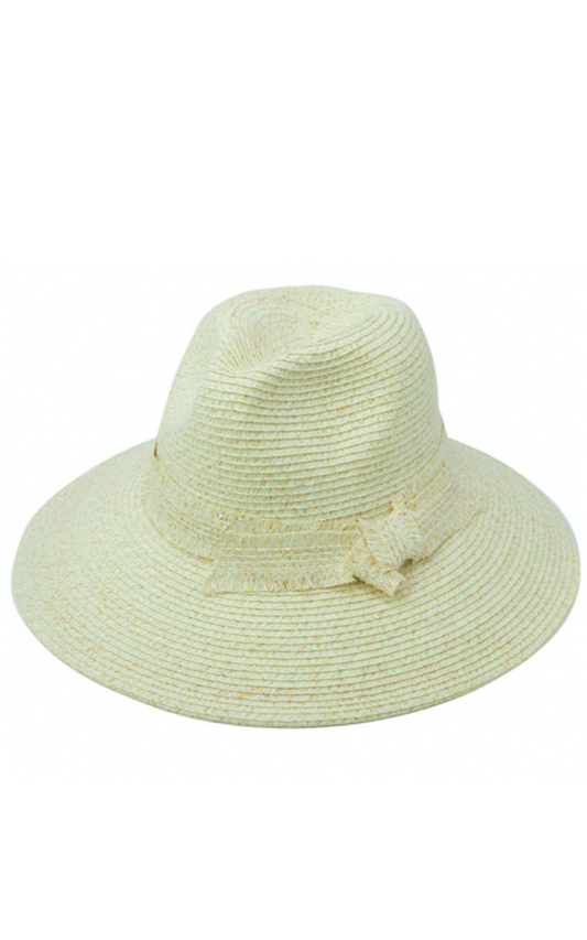 Ivory Straw Sun Hat