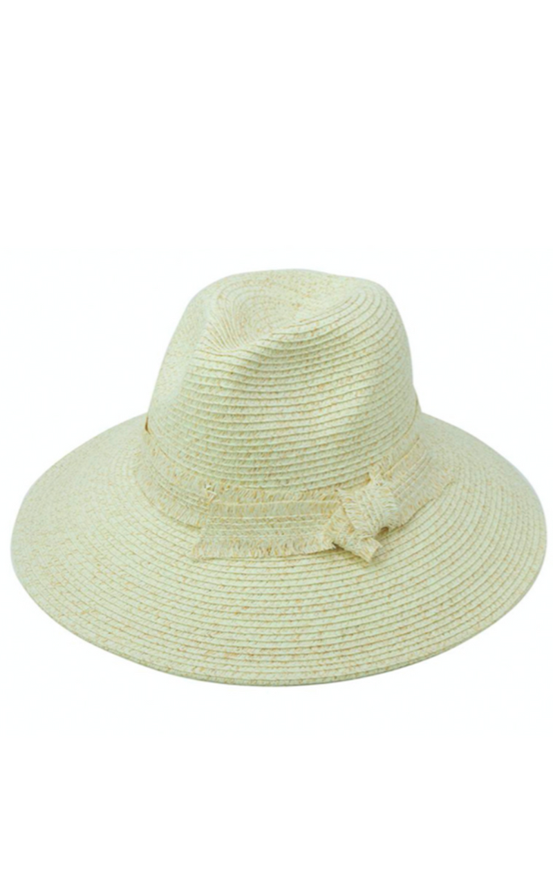 Ivory Straw Sun Hat
