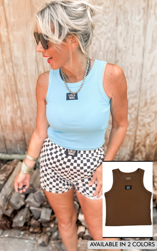 Lulu Mac Solid Tank Tops