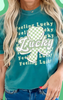 Feeling Lucky Garment Dyed Graphic T-shirt*