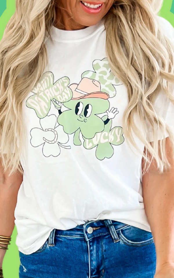 Lucky St. Patrick Days Graphic T-shirt | Unisex