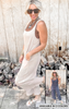 Ribbon Back Waffle Overalls | MONO B