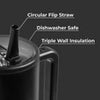 HydroJug 40oz Traveler - Black