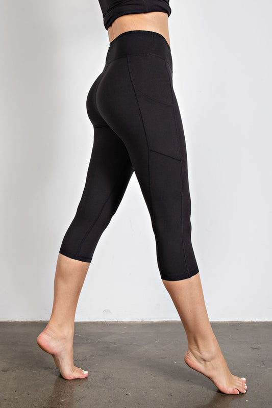 Capri Yoga Leggings with Pocket | RAE MODE