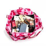 Pink Leopard Duffle Bag for Women
