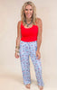 Cherry Plaid 3 Piece Pajama Set | Salty Wave