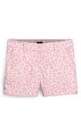 Pink Leopard Perfect Everyday Chino Shorts by Salty Wave