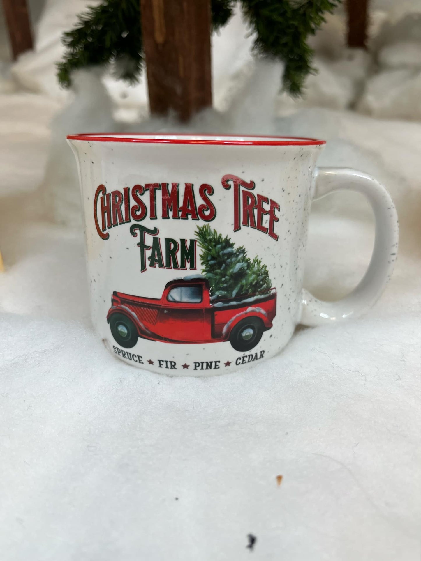 Christmas Tree Farm Ceramic Mug