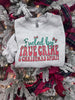 Fueled by True Crime & the Holiday Spirit Graphic Crewneck Sweatshirt