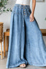 Washed Pintuck Wide Leg Pants | OLI & HALI - PREORDER: START SHIP DATE: APRIL