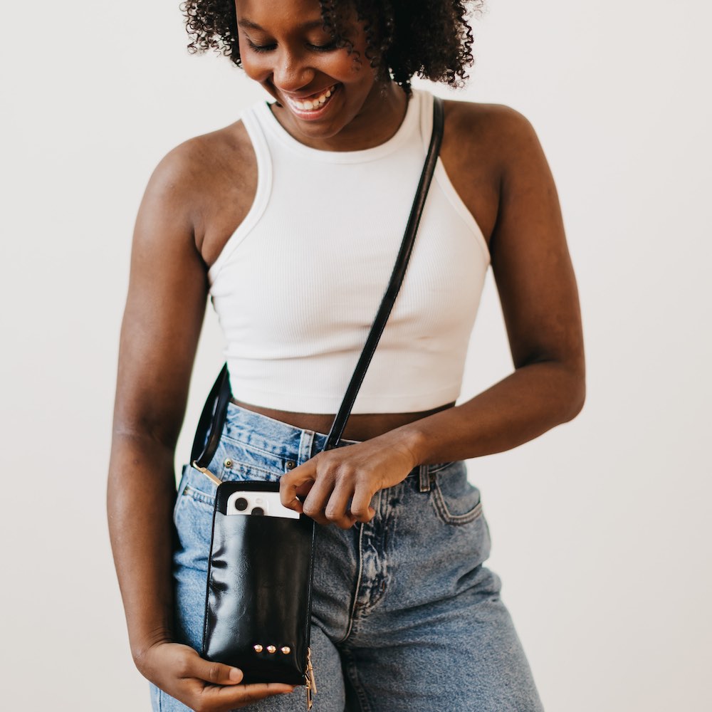 Double Duty Phone Bag-Crossbody bag-Pretty Simple