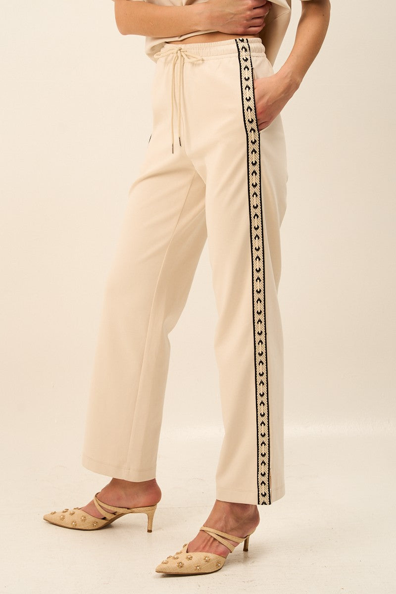 Western Side Seam Detail Pants