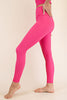 Nylon Rib Yoga Leggings | RAE MODE