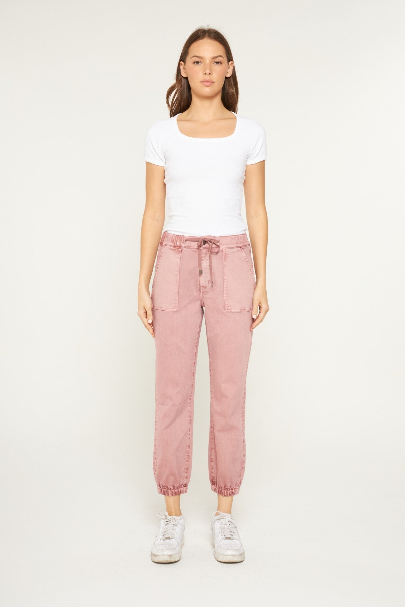 MICA | Deep Pink High Rise Joggers